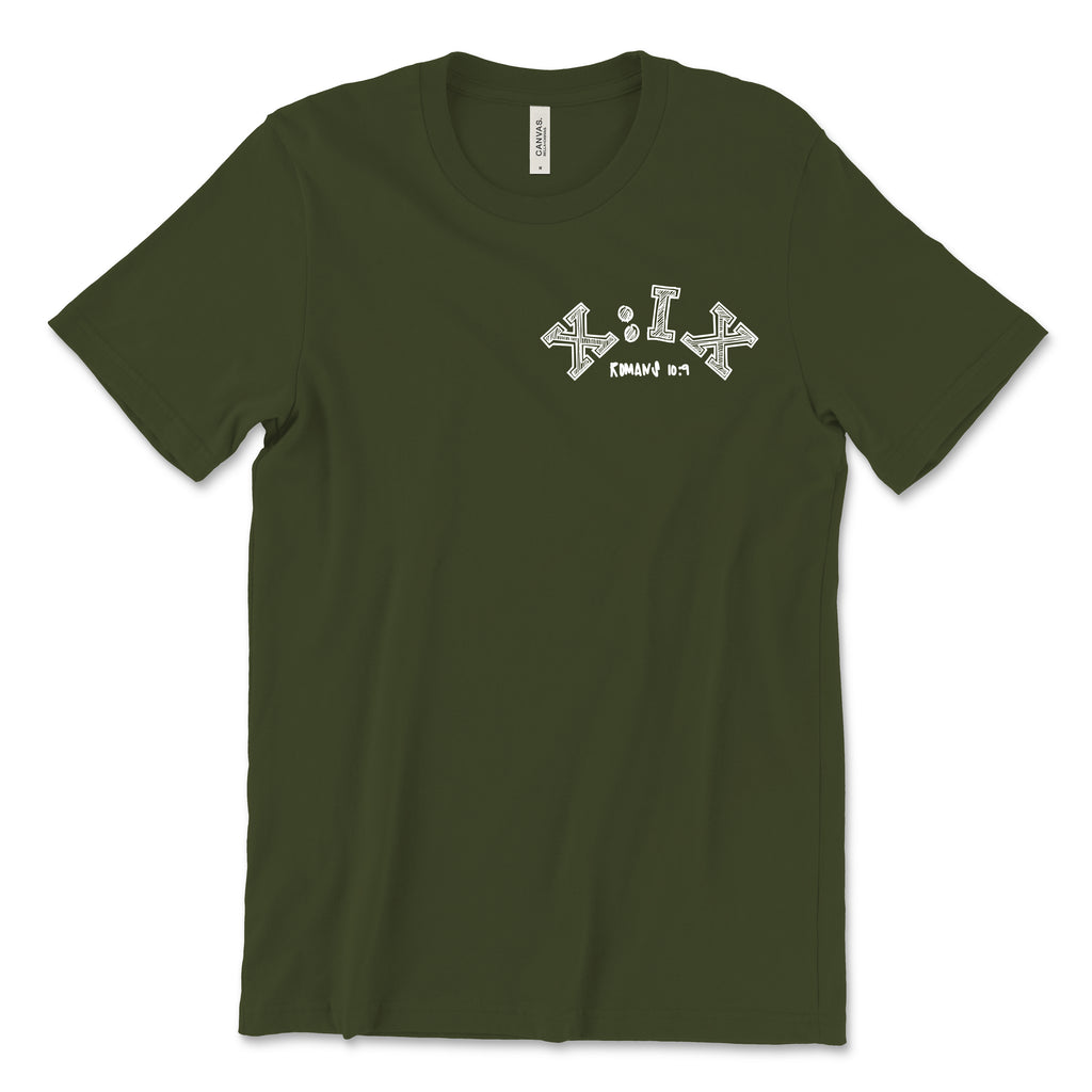 Romans 10:9 Fashion Tee